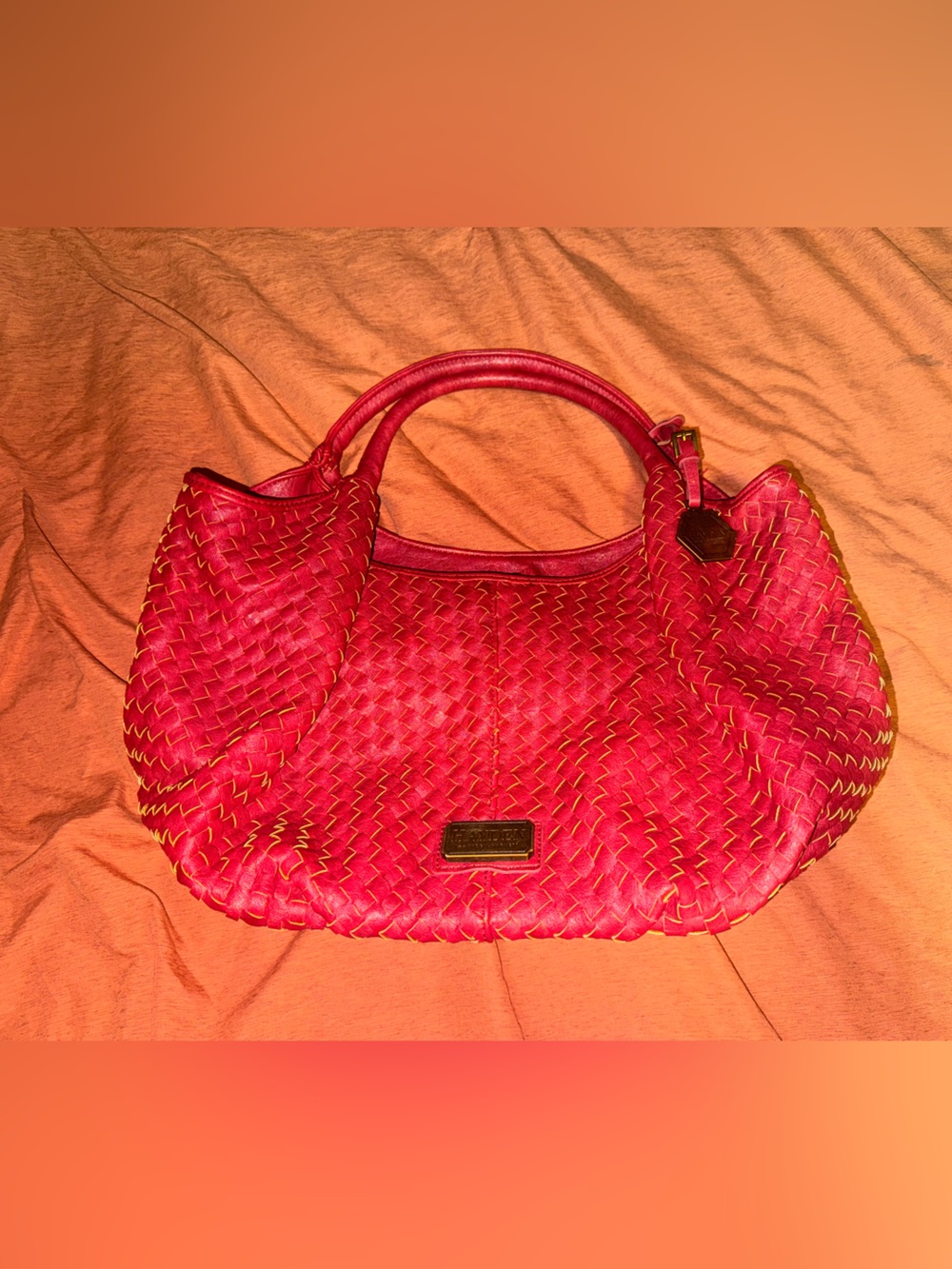 Hayden hobo Stylish Woven Pink Shoulder Bag